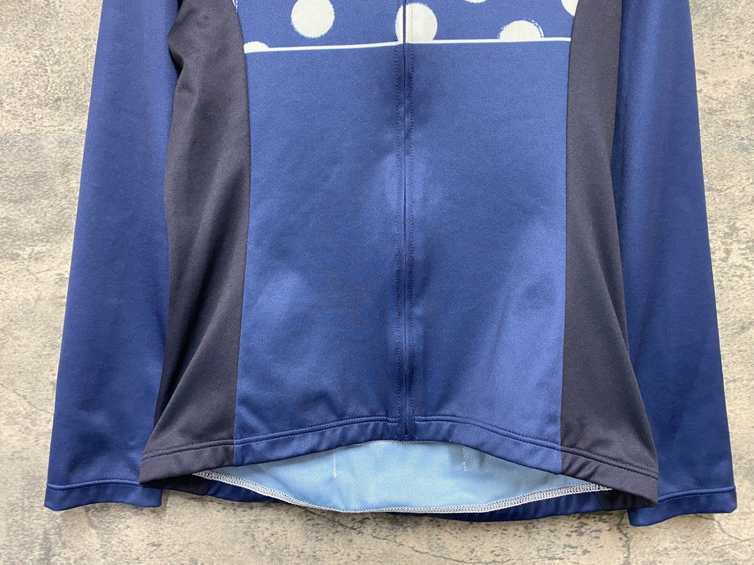 KD545 カペルミュール kapelmuur 長袖 サイクルジャージ 紺 38