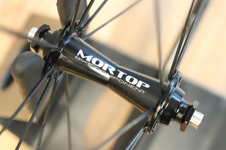 【実測1,350g】 モートップ MORTOP TRIPLE X-A アルミ クリンチャー ホイールセット カンパ11/12S 【さいたま浦和店】