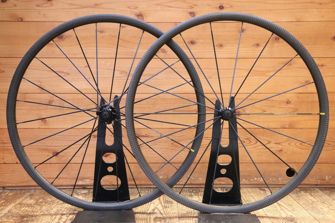 マヴィック MAVIC キシリウム KSYRIUM PRO CARBON SL UST カーボン チューブレスレディ ホイールセット シマノ 11S/12S 【芦屋店】