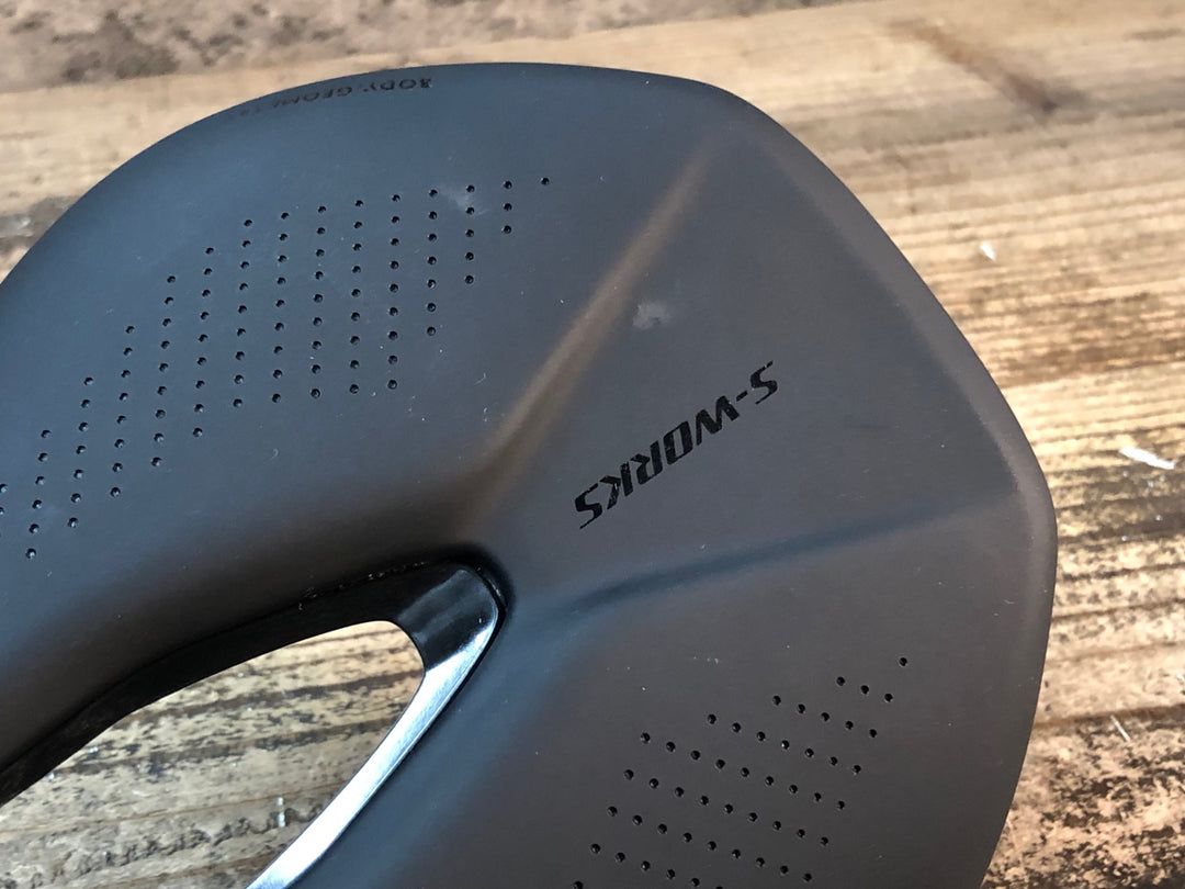 JM705 スペシャライズド SPECIALIZED S-WORKS POWER CARBON SADDLE サドル 黒 143mm カーボンレール