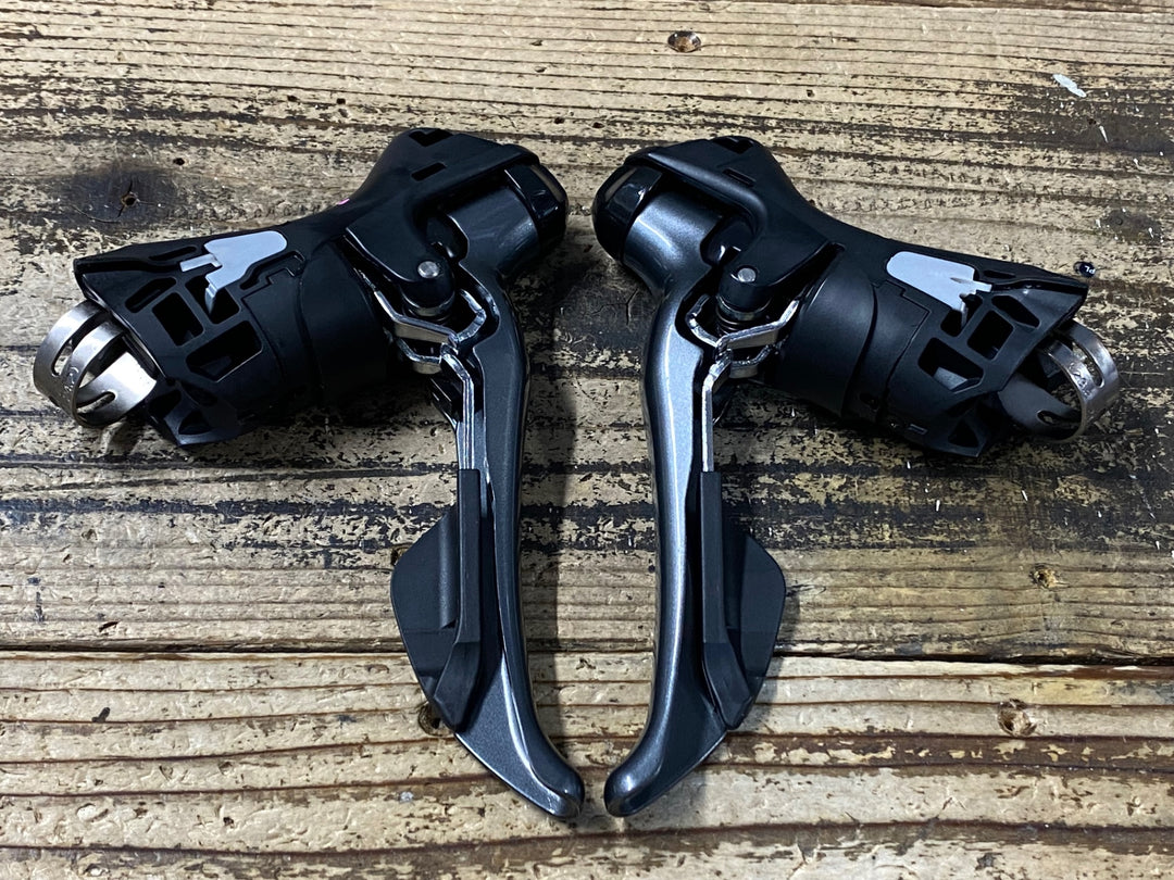 JP314 シマノ SHIMANO クラリス Claris ST-R2000 STIレバー 2x8S ※ブラケットフード欠品