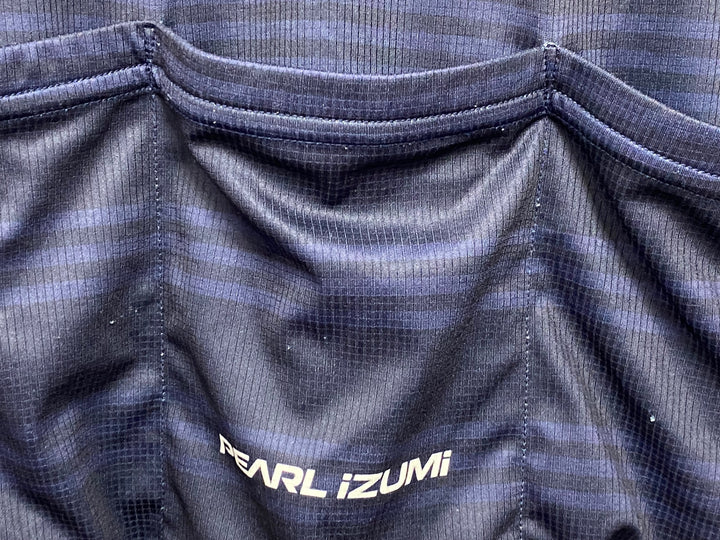 JM554 パールイズミ PEARL iZUMi 半袖 サイクルジャージ ネイビー M