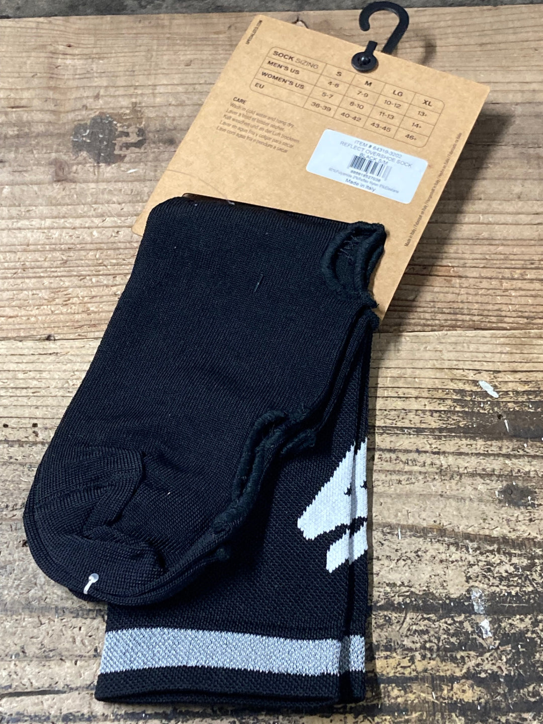 JV594 スペシャライズド SPECIALIZED REFLECT OVERSHOE シューズカバー 黒 S/M