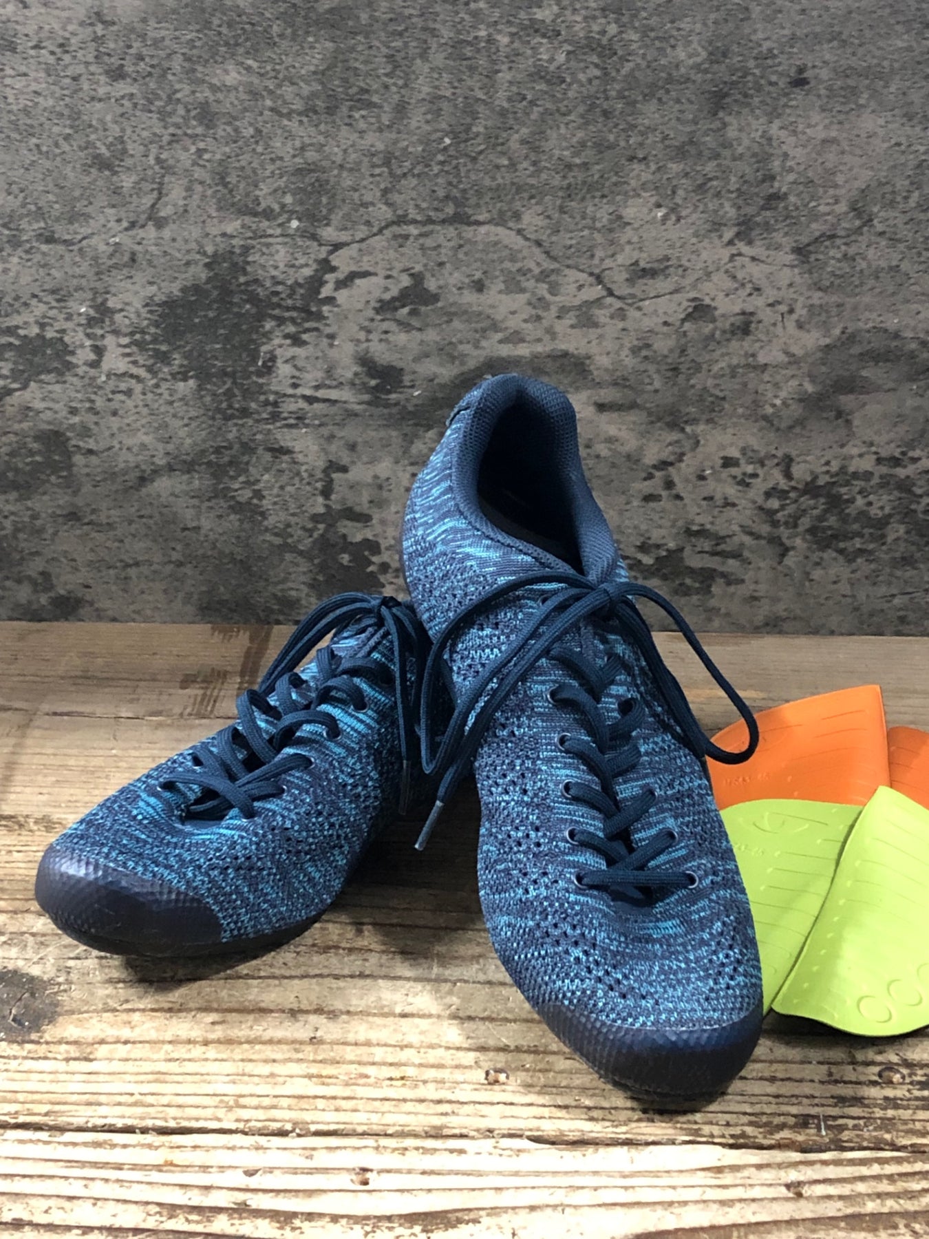 KB776 ジロ GIRO EMPIRE E70 KNIT ビンディングシューズ 3穴 ネイビー