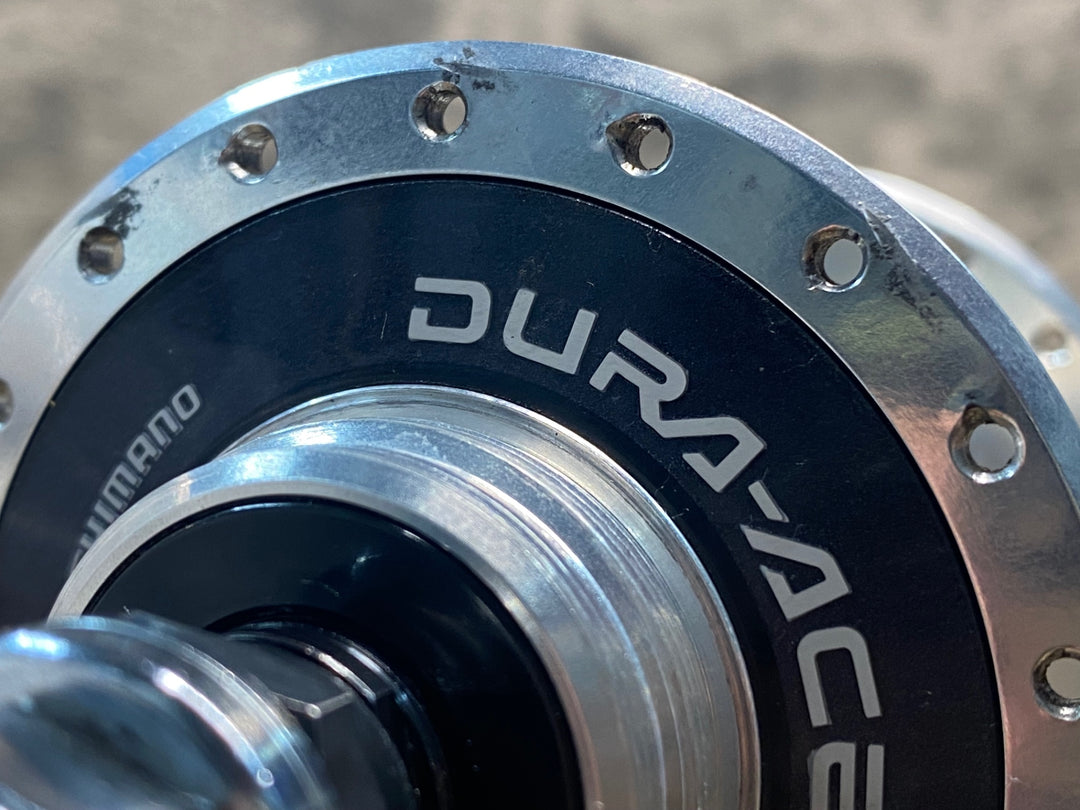 JJ263 シマノ SHIMANO デュラエース DURA-ACE HB-7600 前後ハブセット 36H NJS トラック ピスト