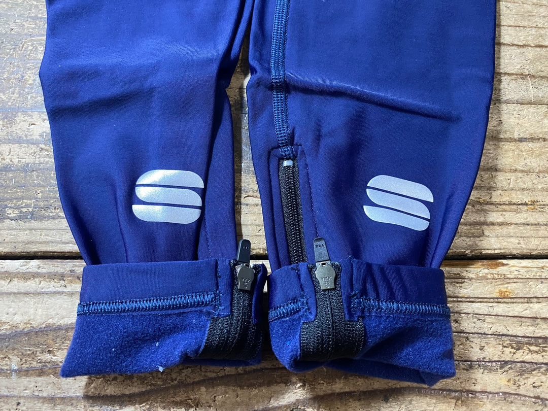 JS544 スポーツフル SPORTFUL LEG WARMWERS Mサイズ 紺色