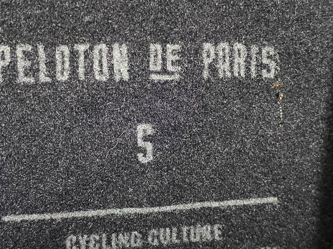 JG359 プロトンドパリ PELOTON DE PARIS Atlas Puffy Jacket 長袖 サイクルジャケット 黒 S 裏起毛