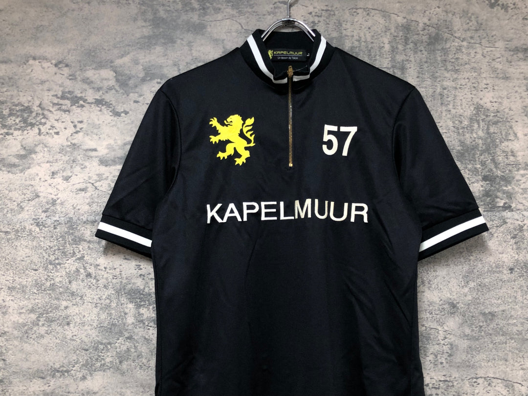 JW430 カペルミュール KAPELMUUR 半袖 サイクルジャージ 黒 L
