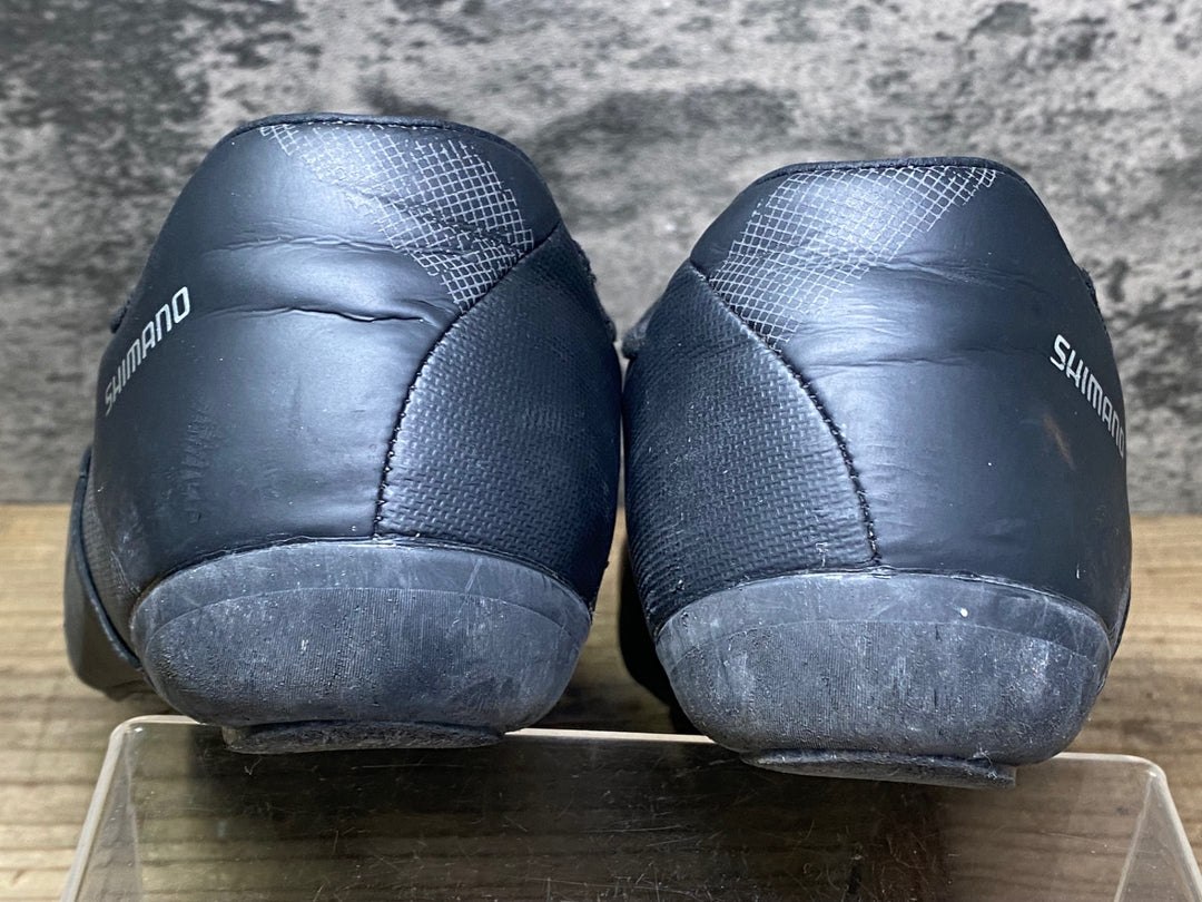 JO863 シマノ SHIMANO RC3 SHRC300M L01 E ビンディングシューズ 3穴 BOA 黒 EU41