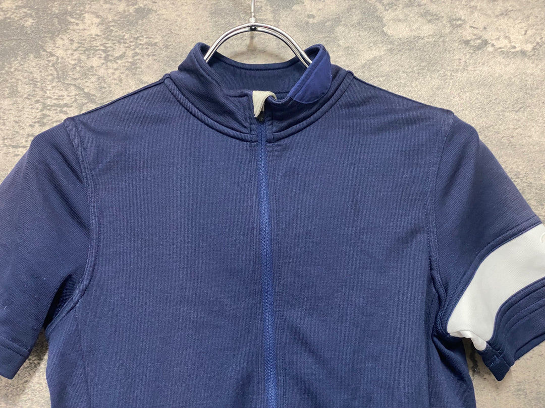 JV071 ラファ Rapha CLASSIC JERSEY 半袖 サイクルジャージ XS ネイビー