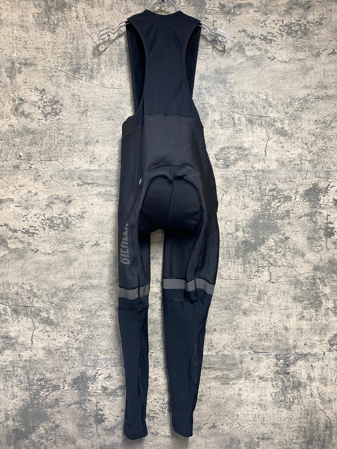 KD774 ビーラー BIEHLER ビブタイツ 黒 M 裏起毛