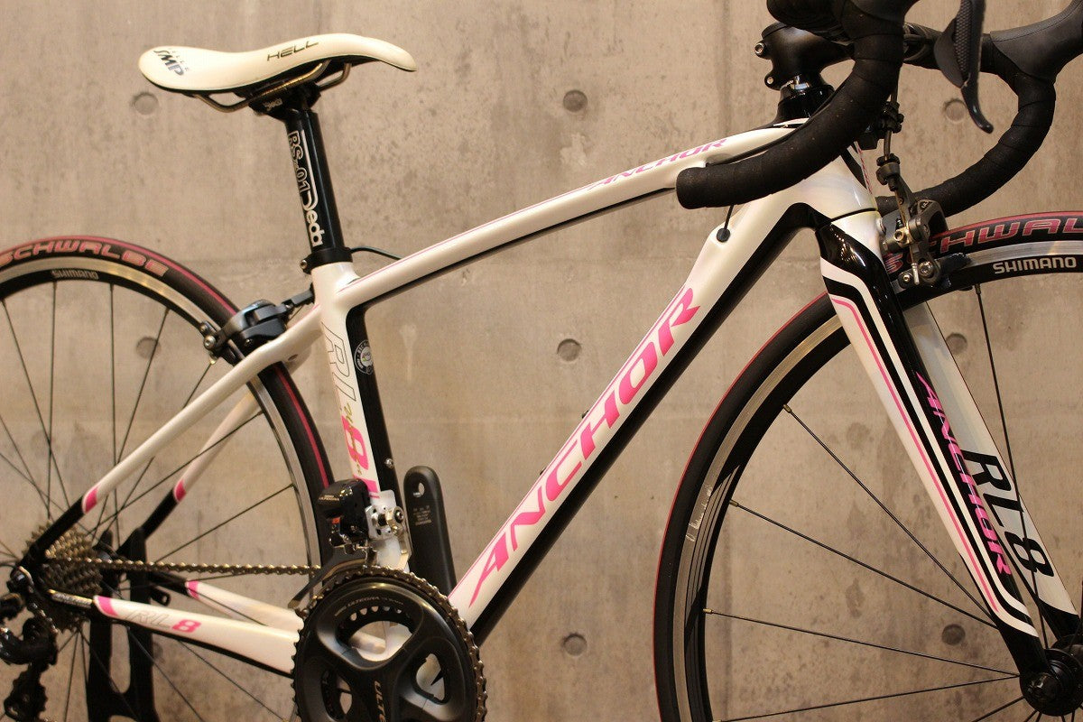 アンカー ANCHOR RL8W 390サイズ シマノ アルテグラ 6870 11S Di2 カーボン レディース ロードバイク【名古屋店】 –  BICI AMORE ONLINE STORE