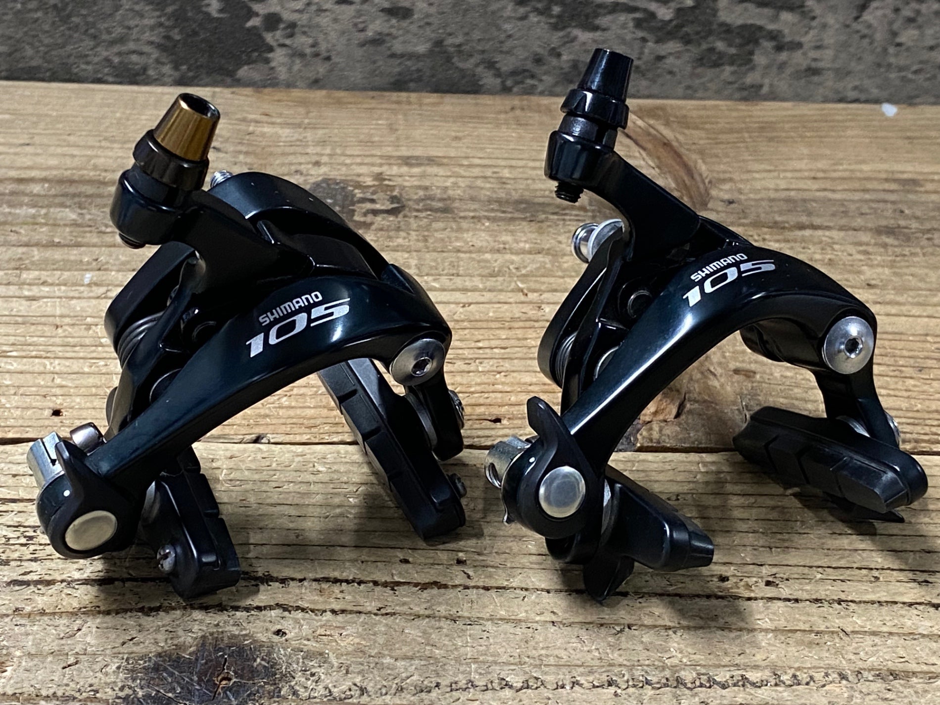 美品】SHIMANO 105 キャリパー ブレーキ 前後セット BR5700 パーツ 