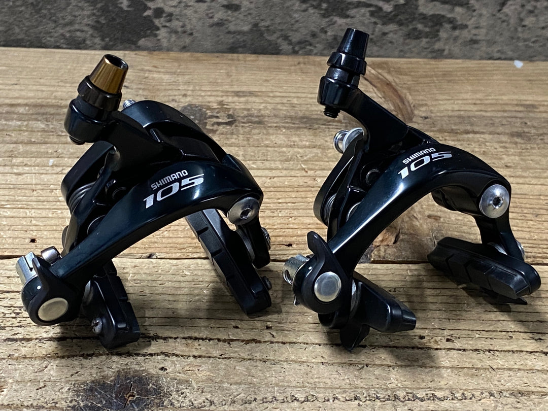 KI558 シマノ SHIMANO 105 BR-5800 キャリパーブレーキ 前後セット 社外アジャストボルト