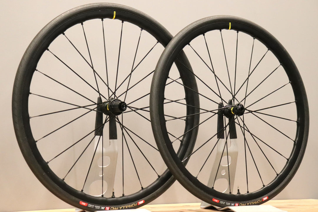 マヴィック MAVIC キシリウム KSYRIUM SL 25 DISC アルミ チューブレスレディ ホイールセット シマノ11S/12S 19C 【仙台店】