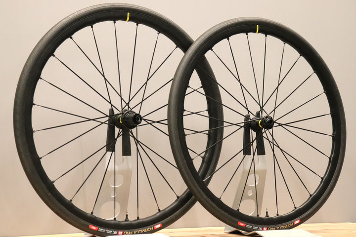 マヴィック MAVIC キシリウム KSYRIUM SL 25 DISC アルミ チューブレスレディ ホイールセット シマノ11S/12S 19C 【仙台店】