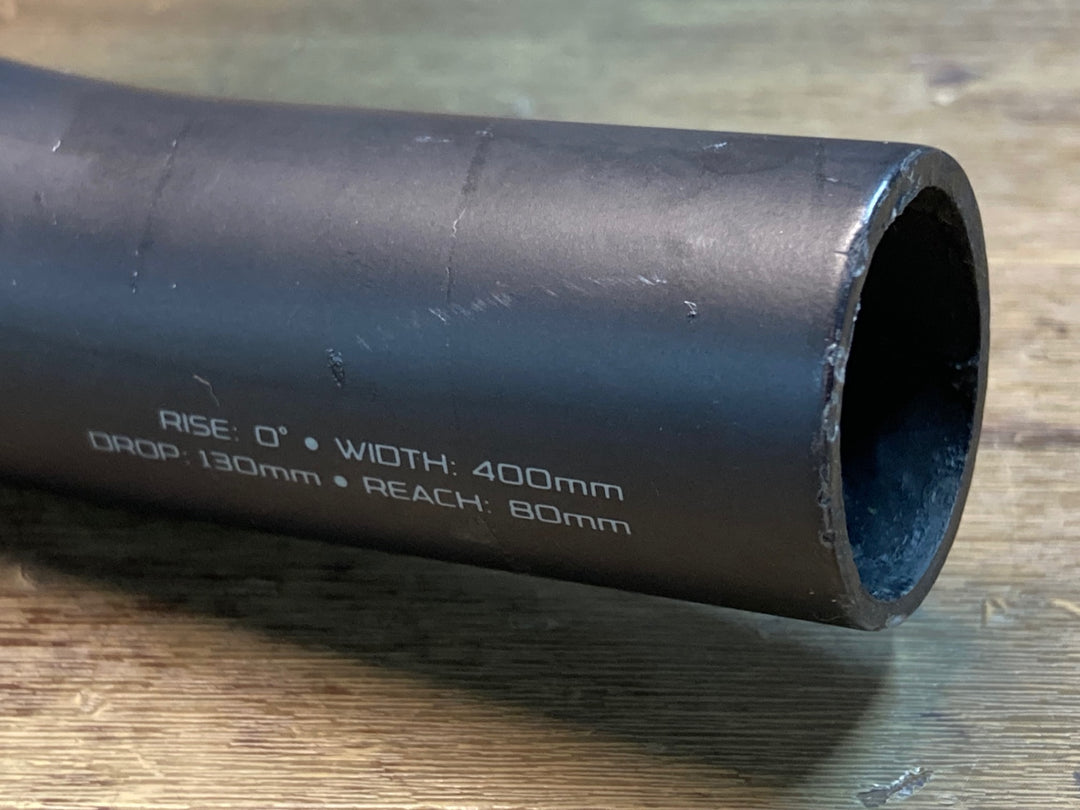 JD536 スペシャライズド SPECIALIZED AEROFLY2 カーボン ドロップハンドル エンドC-C400mm Φ31.8mm ※ワイヤーカバー欠品