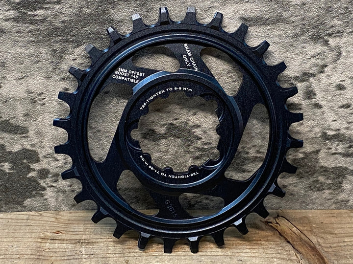 JF256 スラム SRAM X-Sync DIRECT MOUNT Chainring チェーンリング BOOST 3mm OFFSET 28T