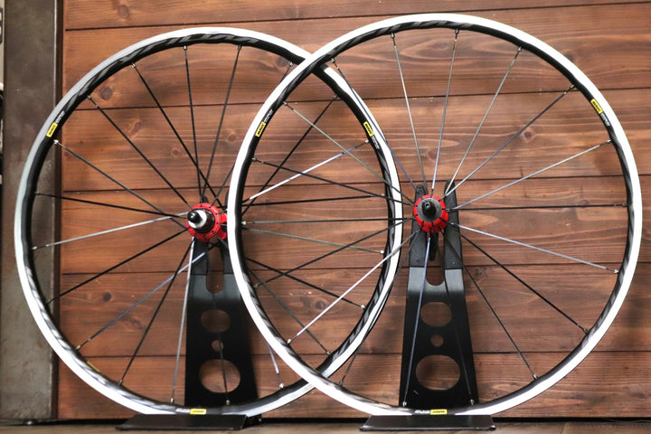 マヴィック MAVIC キシリウムエリート KSYRIUM ELITE UST アルミ チューブレスレディ ホイールセット シマノ11S/12S 【東京南麻布店】