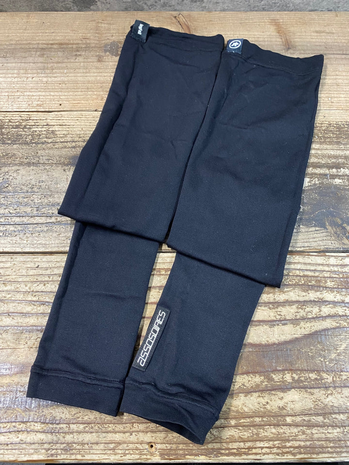JW789 アソス assos Leg Foil レッグカバー 黒 0