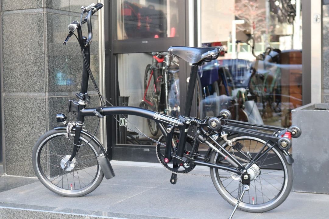 ブロンプトン BROMPTON M3L カスタム 2009モデル 折り畳み 小径車 ミニベロ 16インチ 【東京南麻布店】