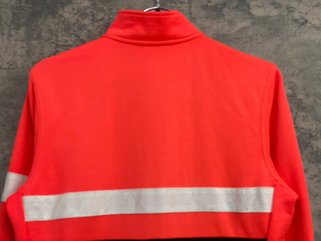 JM820 ラファ Rapha BREVET JERSEY 長袖 サイクルジャージ ピンク S ※反射材劣化