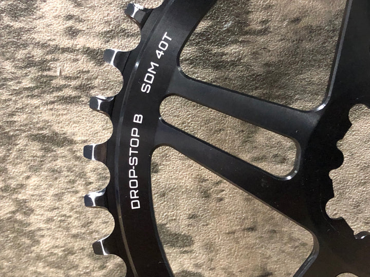 JU072 ウルフトゥース WOLF TOOTH Direct Mount Chainring チェーンリング 黒 40T