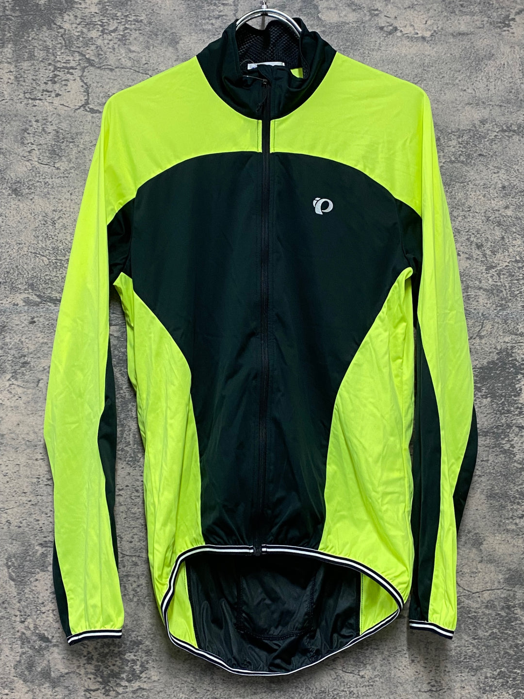JI488 パールイズミ PEARL iZUMi 長袖 ウインドブレイカー 黒 黄 M