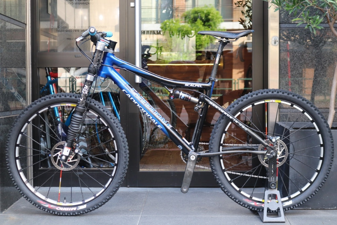 キャノンデール CANNONDALE スカルペル SCALPEL1 Mサイズ 2008モデル シマノ XTR 1×9S カーボン フルサスペンション MTB 【東京南麻布店】