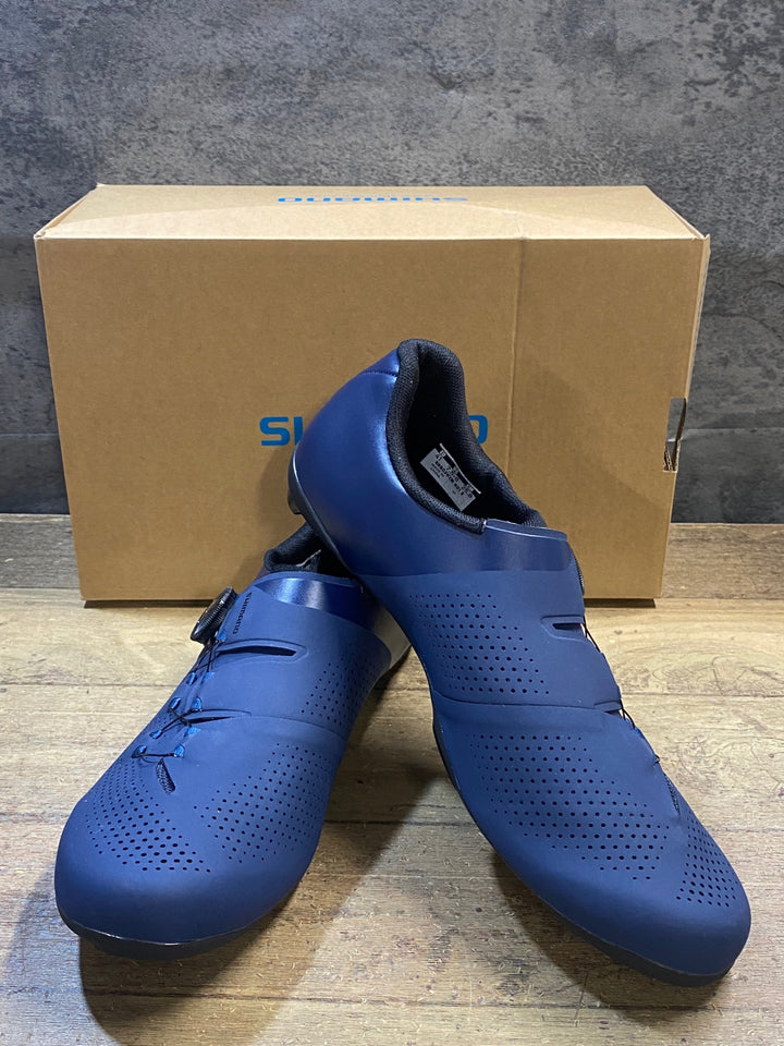 KL337 シマノ SHIMANO SH-RC302 ビンディングシューズ 紺 EU41