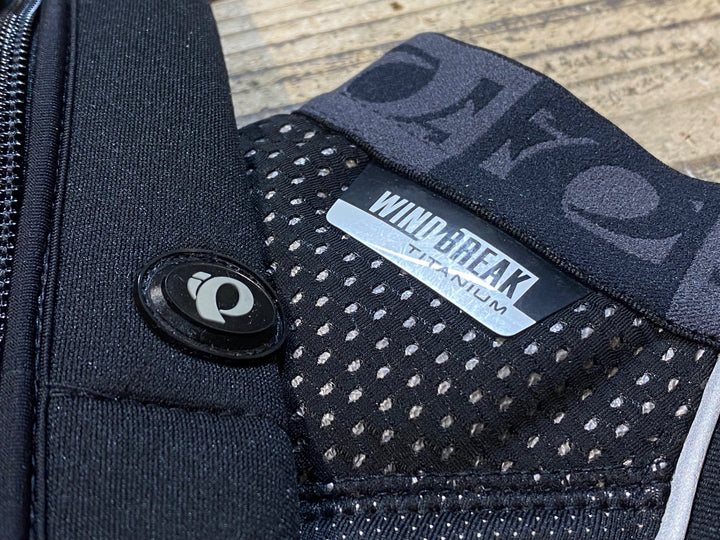 JW429 パールイズミ PEARL iZUMi シューズカバー 黒 WIND BREAK TITANIUM 裏起毛