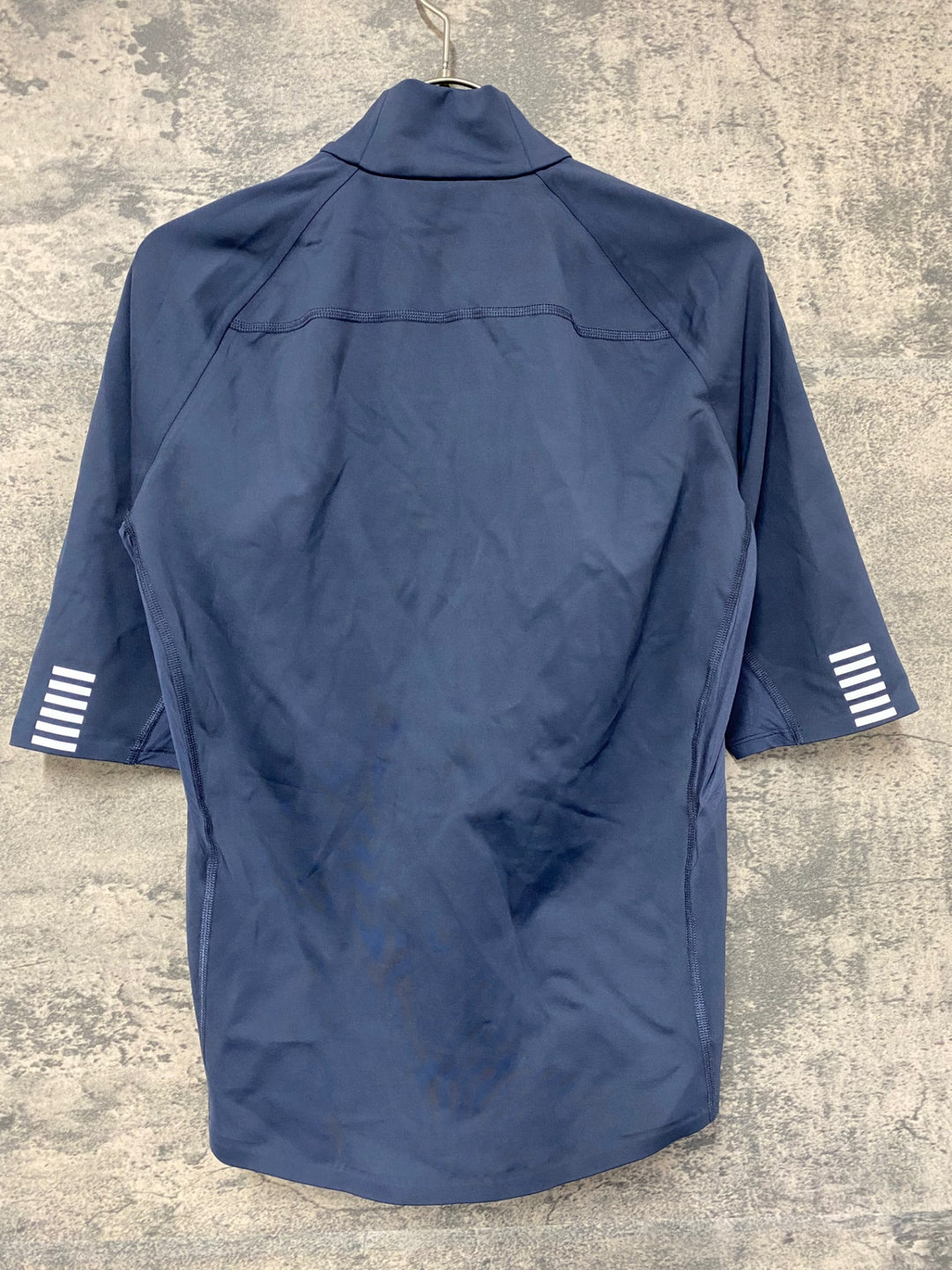JE918 ラファ RAPHA PROTEAM 防風 半袖 サイクルジャージ M ハーフジップ