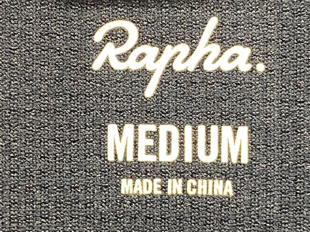 JS652 ラファ Rapha MEN'S BREVET JERSEY 半袖 サイクルジャージ 黒 M