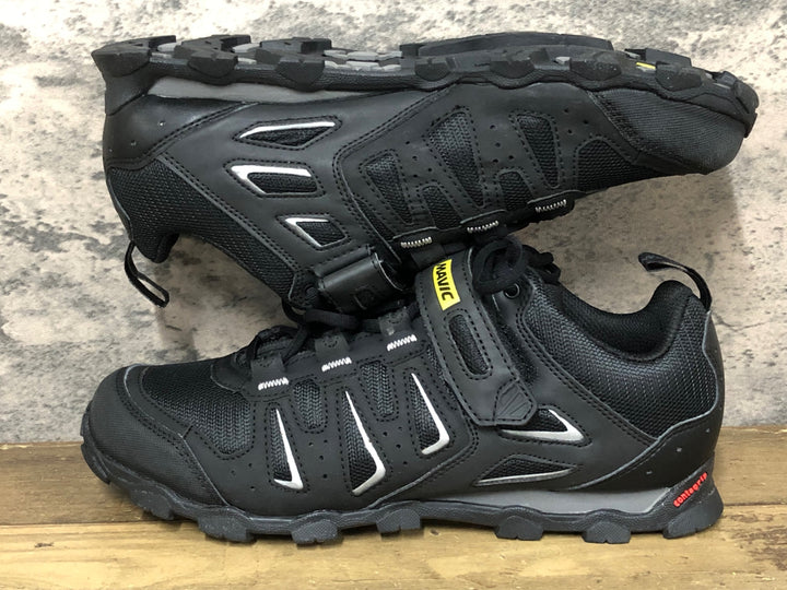 JV658 マヴィック MAVIC Crossride Elite ビンディングシューズ 2穴 黒 EU42 2/3 レース