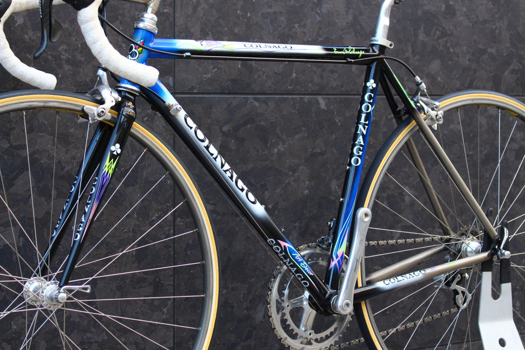 コルナゴ COLNAGO チタニオ TITANIO ART DECOR 1998年頃 カンパニョーロ レコード 9S チタン ロードバイク 【福岡店】