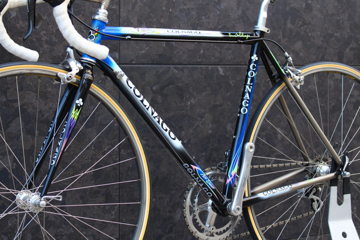 コルナゴ COLNAGO チタニオ TITANIO ART DECOR 1998年頃 カンパニョーロ レコード 9S チタン ロードバイク 【福岡店】