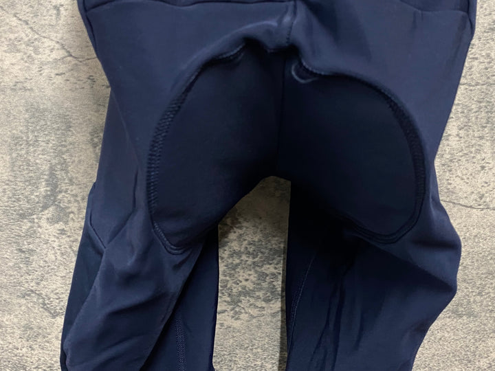 JY121 ラファ Rapha WOMEN'S CARGO WINTER TIGHTS WITH PAD ビブタイツ 裏起毛 レディース 紺 S
