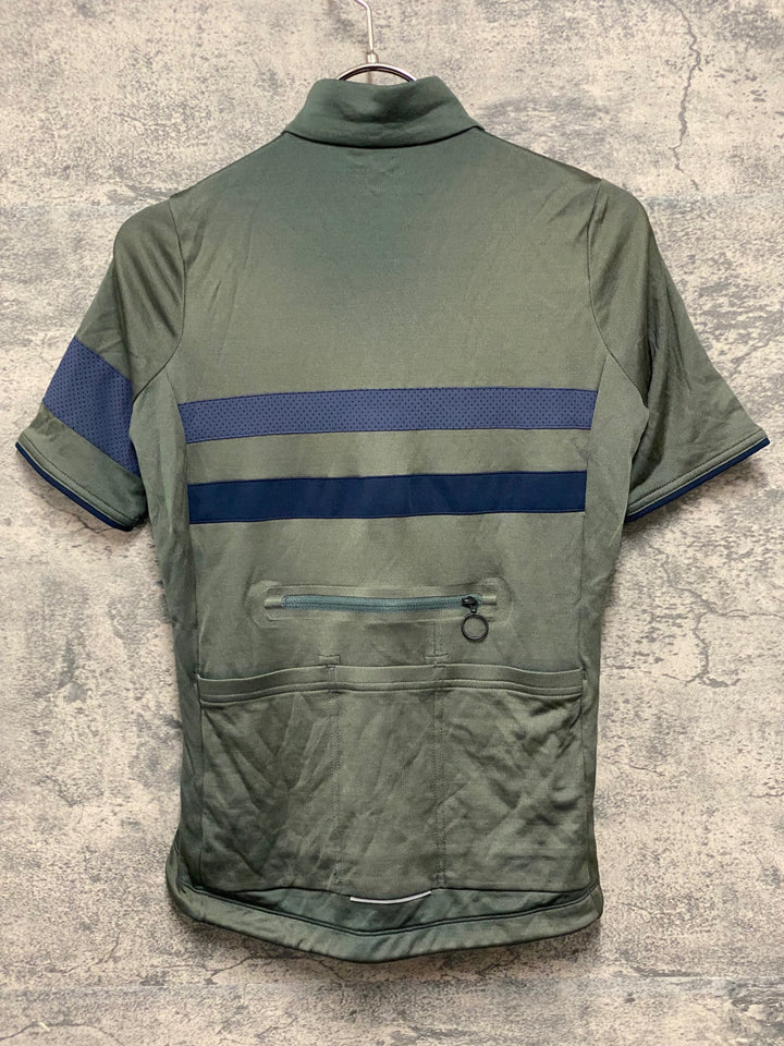 KM436 ラファ Rapha WOMEN’S BREVET JERSEY Ⅱ 半袖 サイクルジャージ 緑 XS