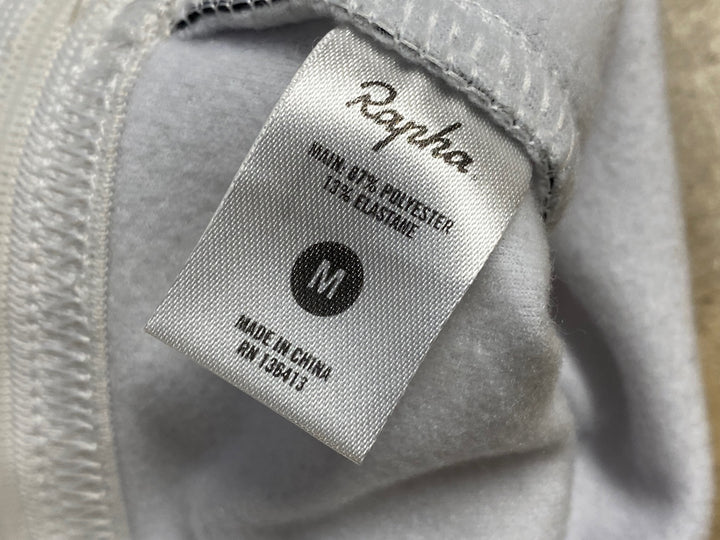 KB441 ラファ Rapha アームウォーマー 白 M 裏起毛