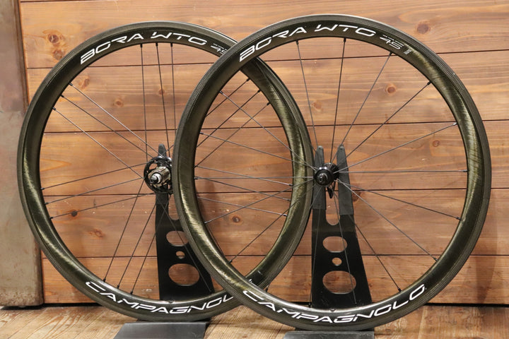 カンパニョーロ CAMPAGNOLO ボーラ BORA WTO 45 カーボン チューブレス ホイールセット カンパ11S/12S 【東京南麻布店】