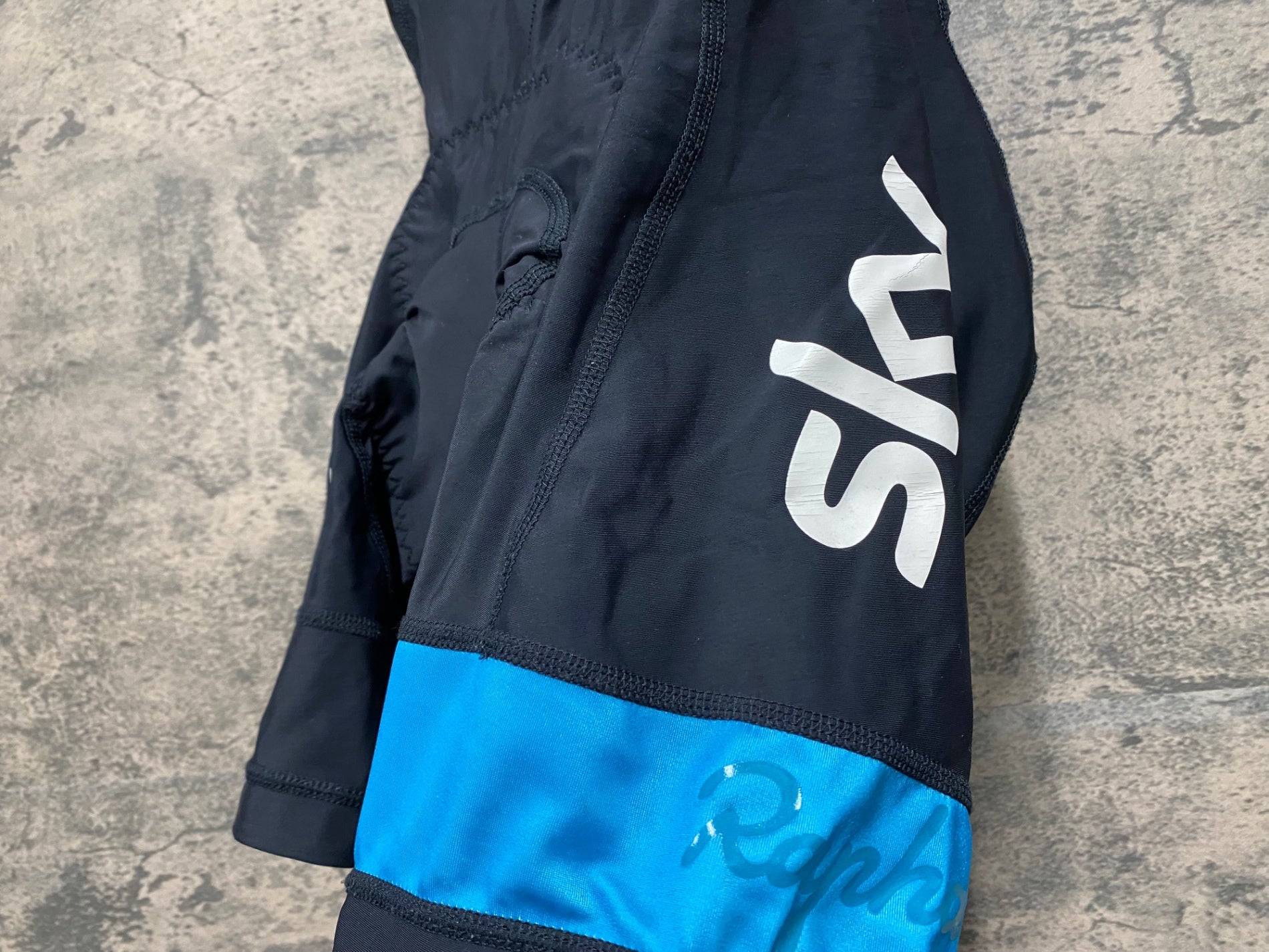 JV187 ラファ Rapha BIB SHORTS TEAM SKY ビブショーツ 黒 M – BICI
