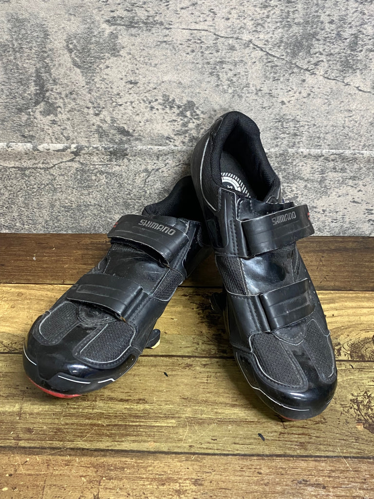 JM474 シマノ SHIMANO R065 SH-R065L ビンディングシューズ EU43 黒 3