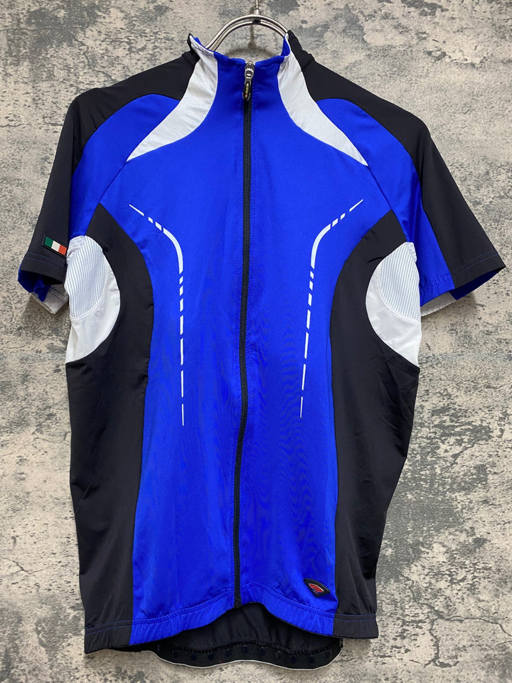 JN202 バイシクルライン BicycleLine 半袖 サイクルジャージ 青 M