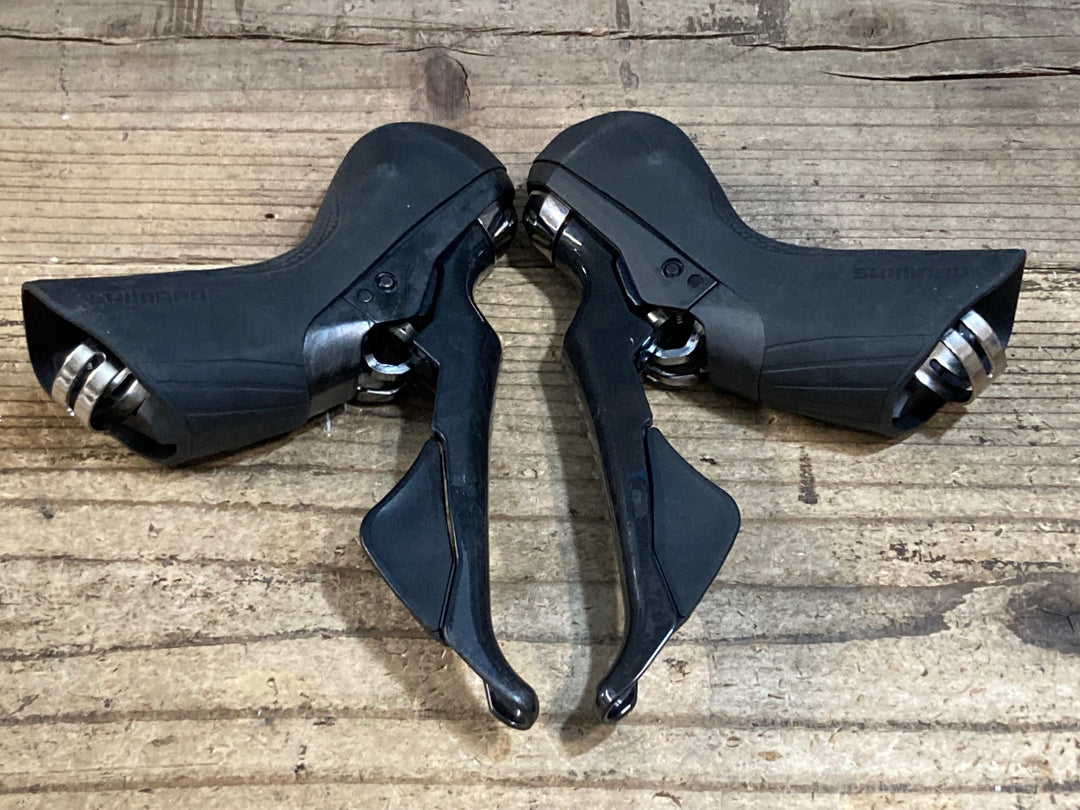 KB016 シマノ SHIMANO アルテグラ ULTEGRA ST-R8020 STIレバー 2x11S ※固定部クラックのためジャンク