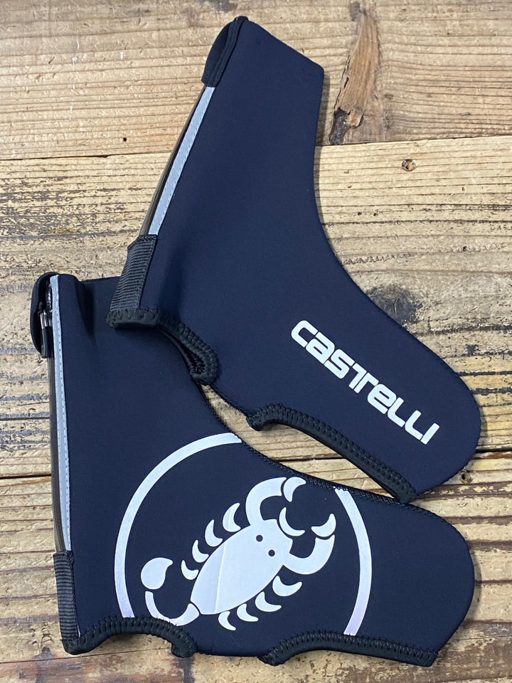 KC999 カステリ castelli シューズカバー 黒 S/M