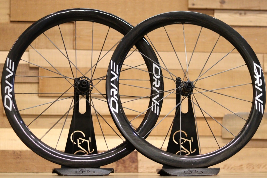 エリート ELITE WHEELS ドライブ DRIVE 50D カーボン チューブレスレディ ディスク ホイールセット シマノ11/12S 【立川店】