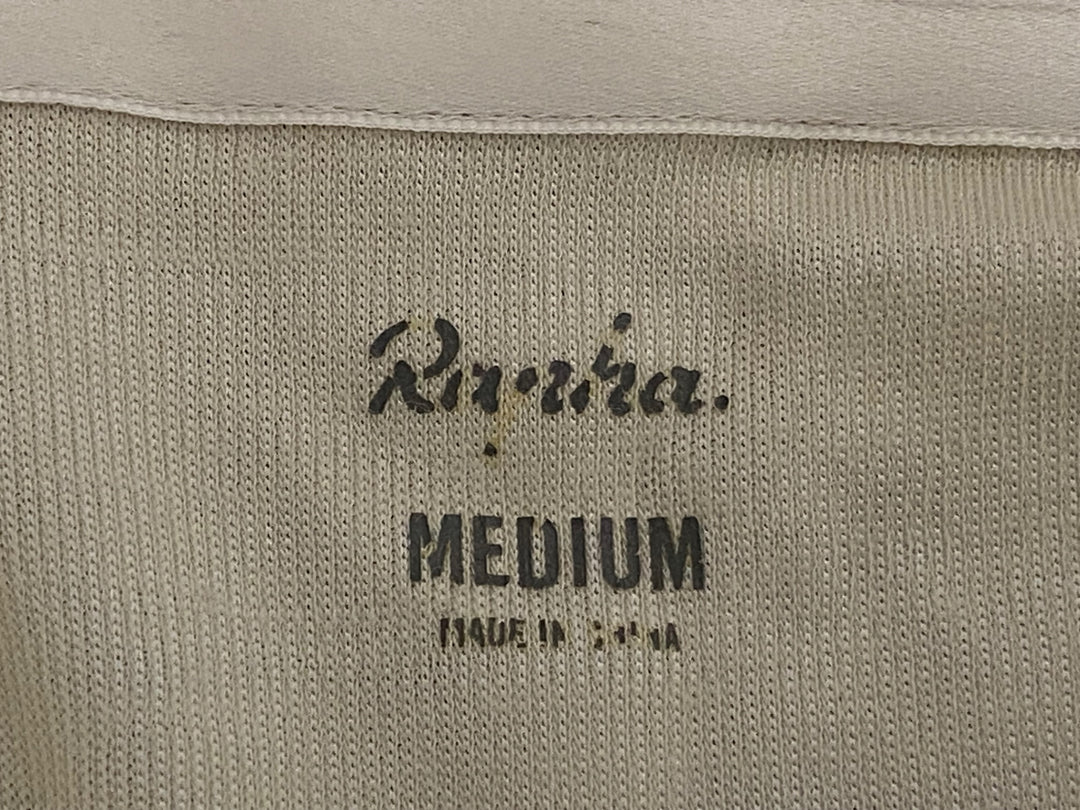 JM006 ラファ Rapha CHECK JERSEY 半袖 サイクルジャージ 白 黒 M