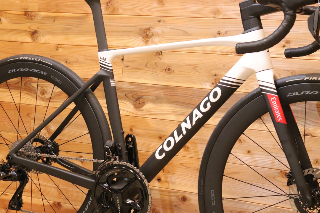 認定中古車 コルナゴ COLNAGO V5 RS DISC 2025 455Sサイズ シマノ デュラエース R9270 12S DI2 WH-R9270-C50 カーボン ロードバイク 【広島店】