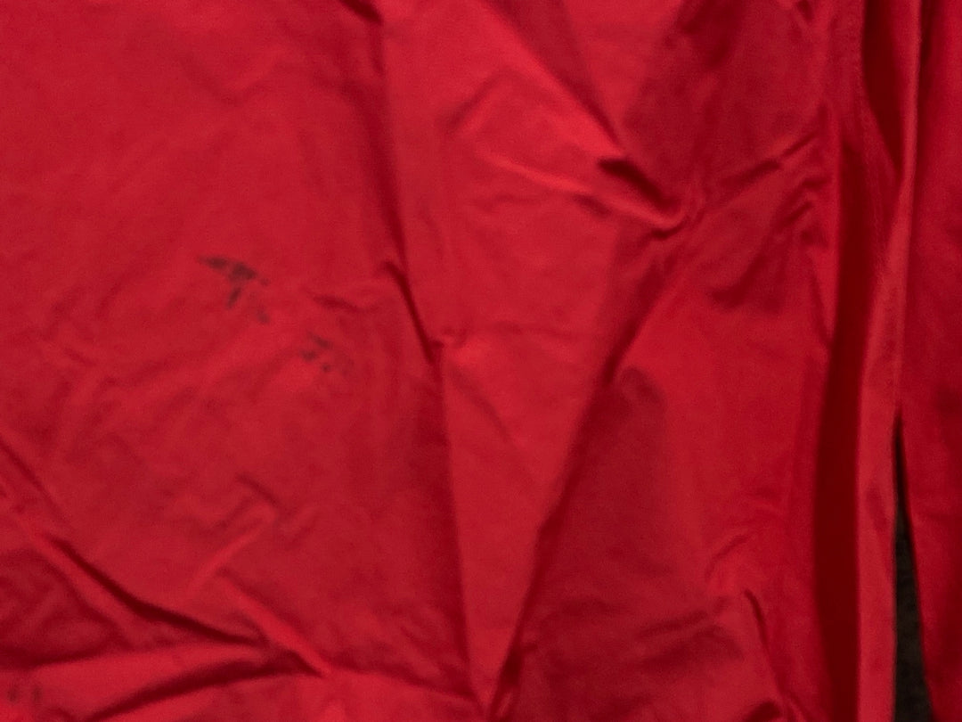 JW530 ゴア GORE BIKE WEAR 長袖 ウインドブレイカー 赤 M ※汚れ,内側劣化の為ジャンク