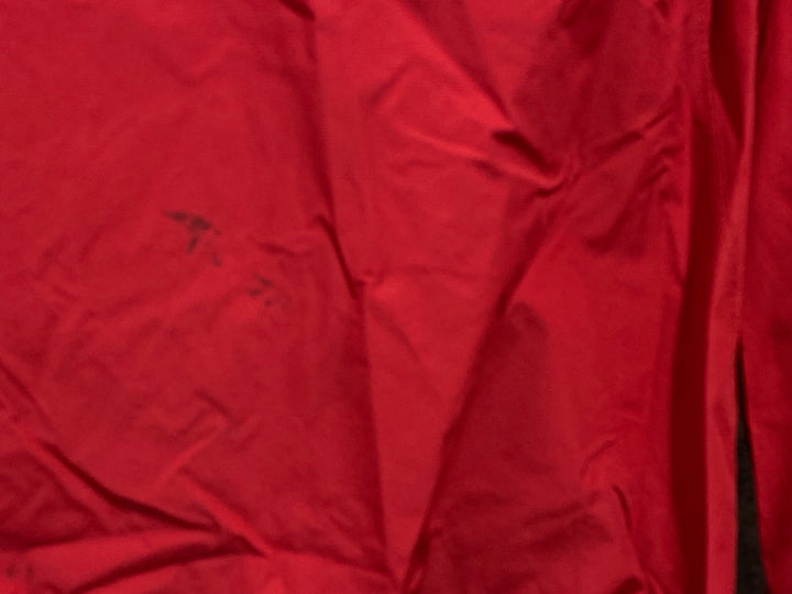 JW530 ゴア GORE BIKE WEAR 長袖 ウインドブレイカー 赤 M ※汚れ,内側劣化の為ジャンク